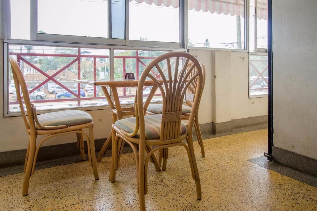 Posezení v ubytování Rabi Hotel