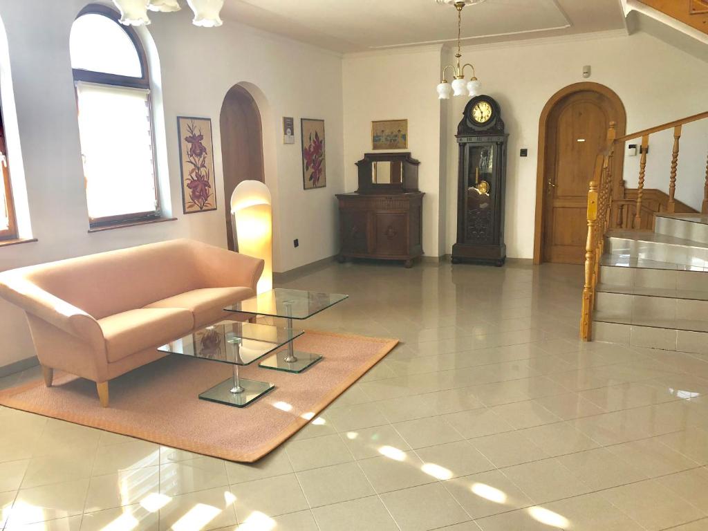 Posezení v ubytování Apartman Diófa