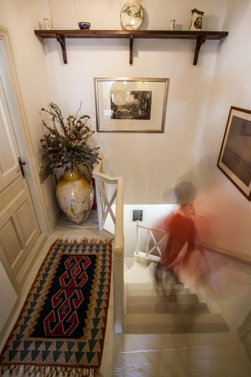 Posezení v ubytování Nostos Guesthouse