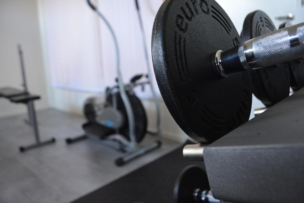 Fitness centrum a/nebo fitness zařízení v ubytování Hotell Lyktan