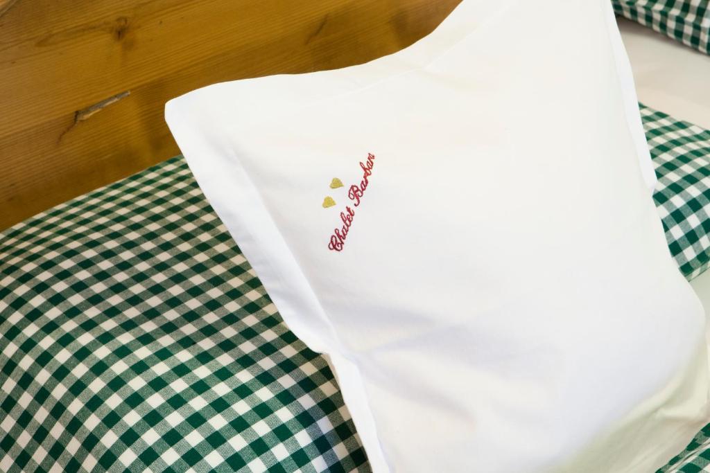 Postel nebo postele na pokoji v ubytování Chalet Barbara