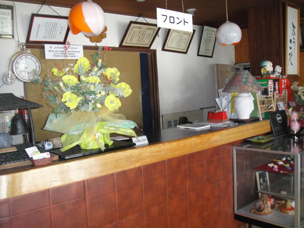 Kuchyň nebo kuchyňský kout v ubytování Hotel Suehiro
