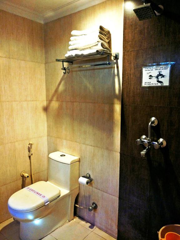 Koupelna v ubytování La Casa