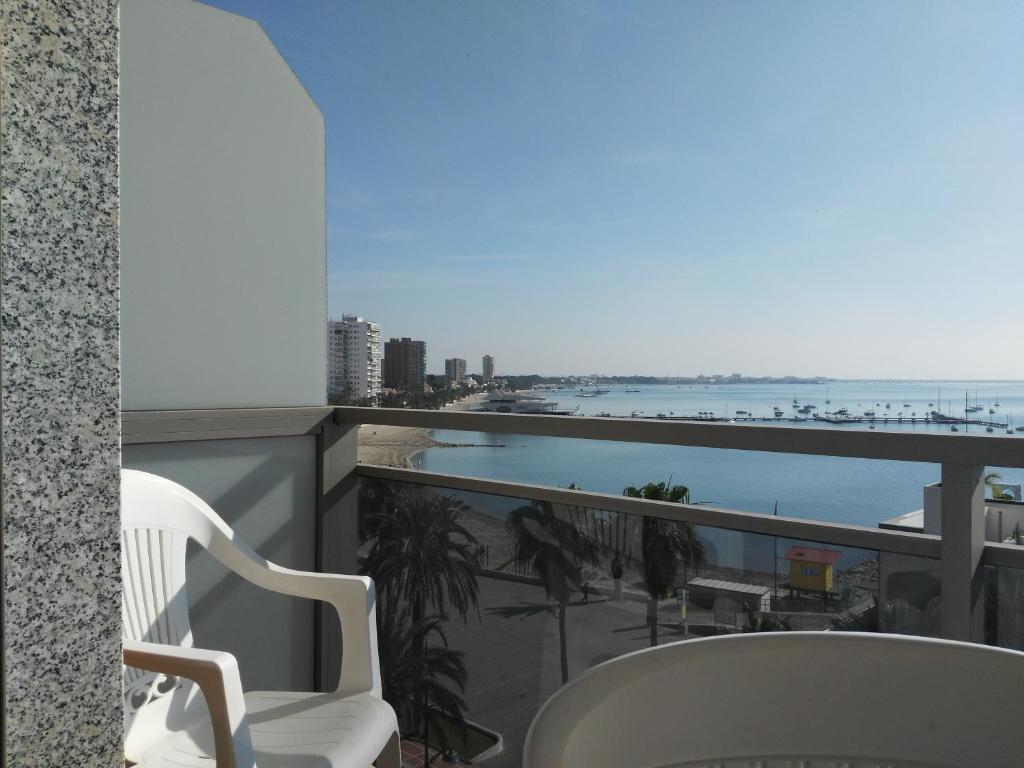 A general sea view or a sea view taken from a szállodákat