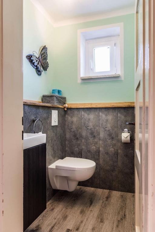 Koupelna v ubytování Ferienwohnung Zetzl