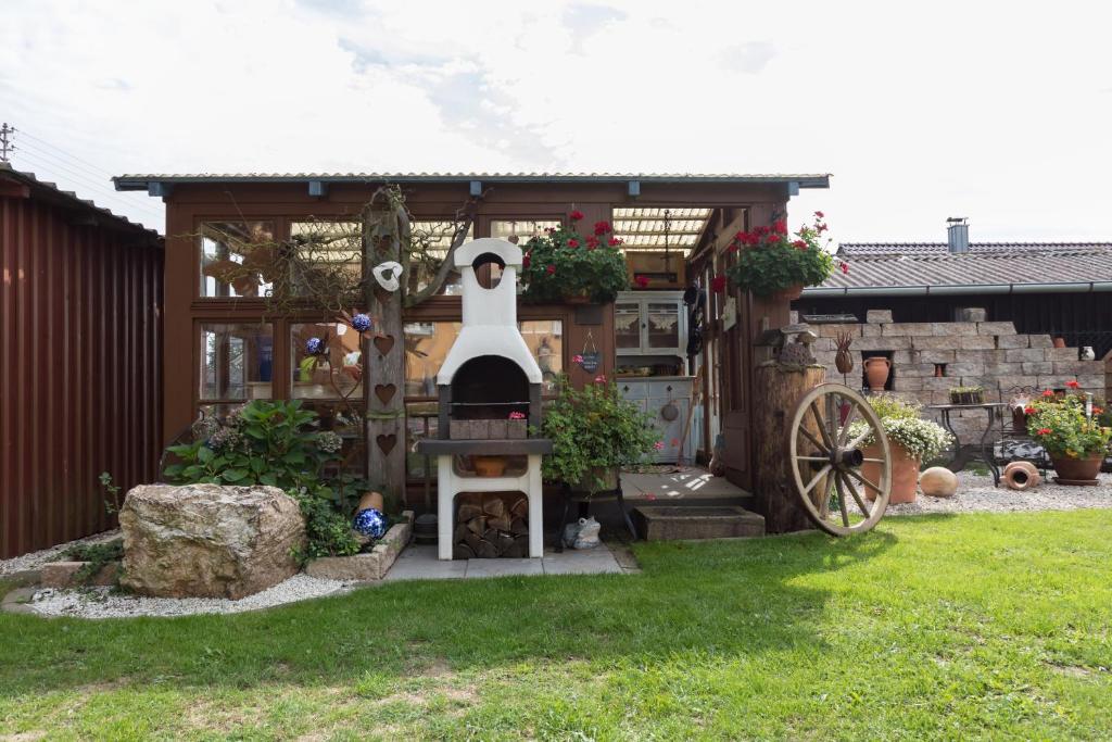 Zahrada ubytování Ferienwohnung Zetzl