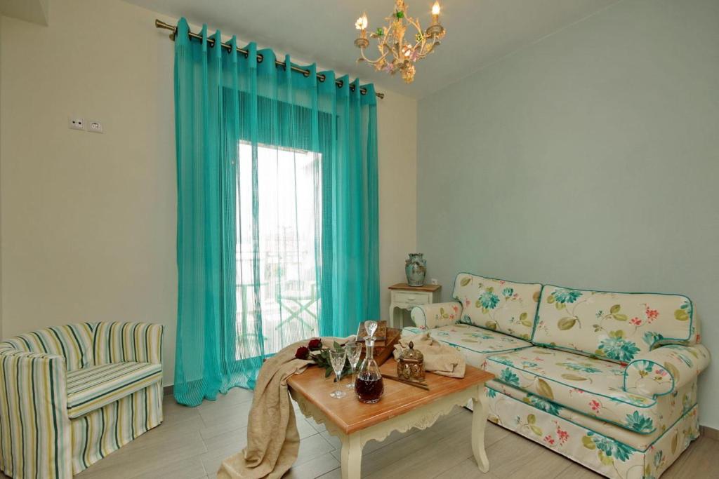 Posezení v ubytování Elafonisos Resort