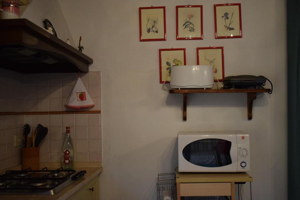 Kuchyňa alebo kuchynka v ubytovaní Agriturismo Spazzavento