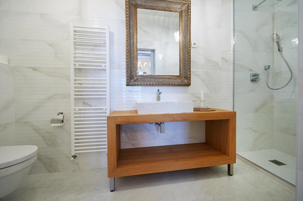 Koupelna v ubytování Hiša Ančka, Boutique Hotel & Maja Rooms