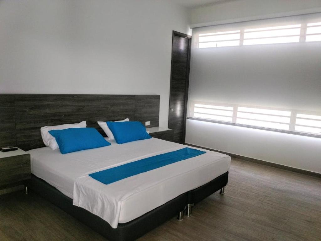 Voodi või voodid majutusasutuse Hostel Laguna Salá By FSL toas