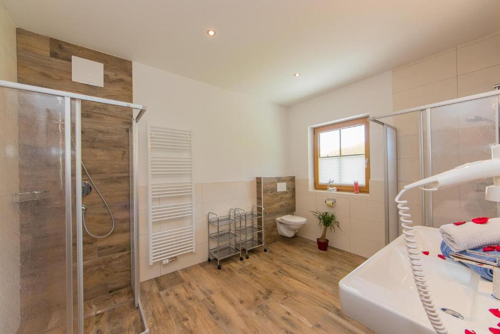 Postel nebo postele na pokoji v ubytování Apartments Unterfischergut
