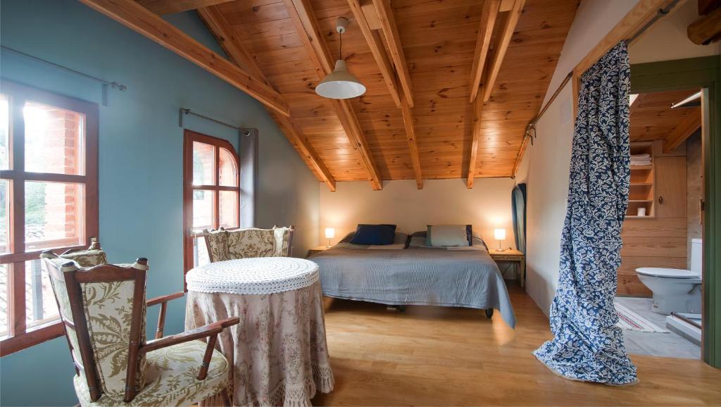 Postel nebo postele na pokoji v ubytování Casa Melendreros