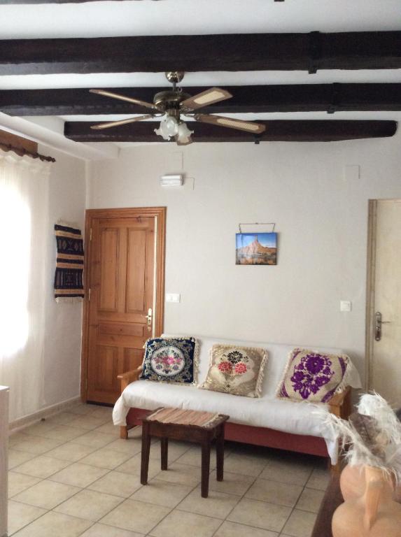 Posezení v ubytování Apartamento Rural Castildetierra