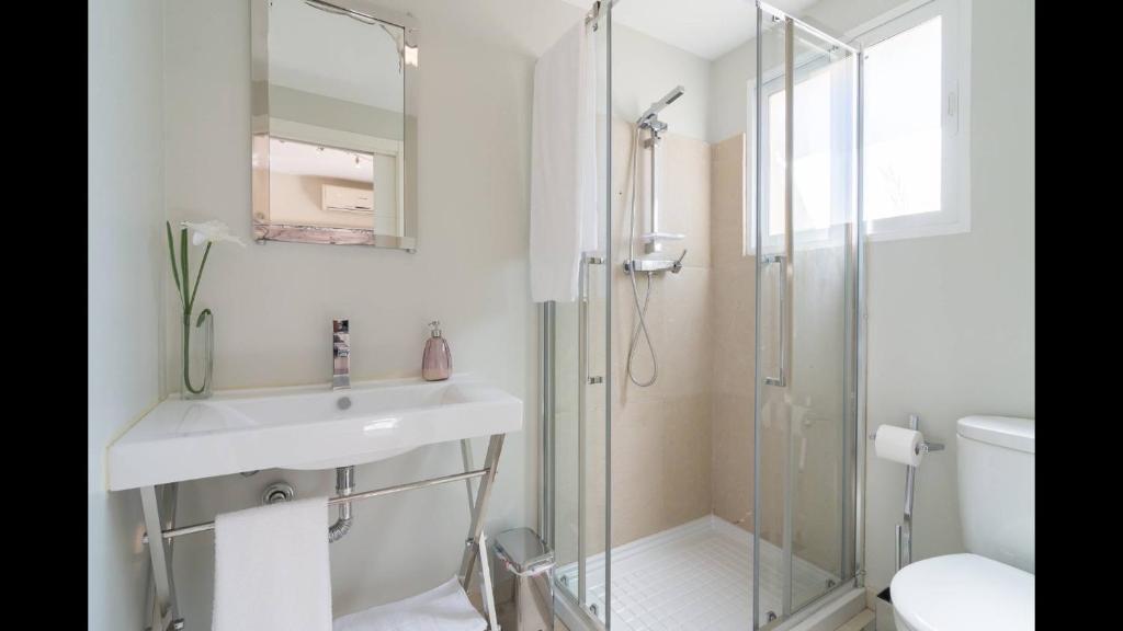Kúpeľňa v ubytovaní Kentia Rooms