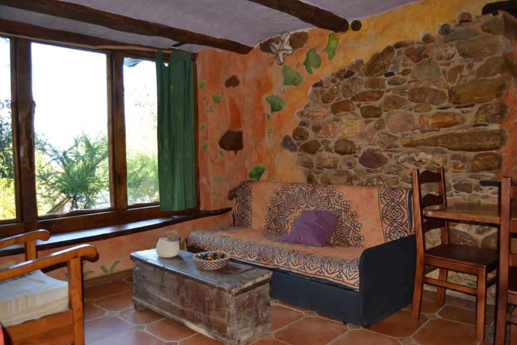 Posezení v ubytování Louteiro de las Médulas