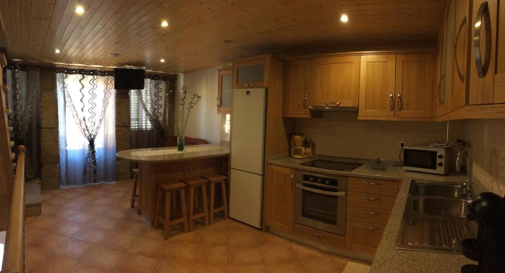A cozinha ou kitchenette de Alojamento Pelourinho