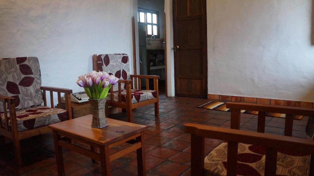Zona d'estar a MONCOGUA Casa de Hospedaje