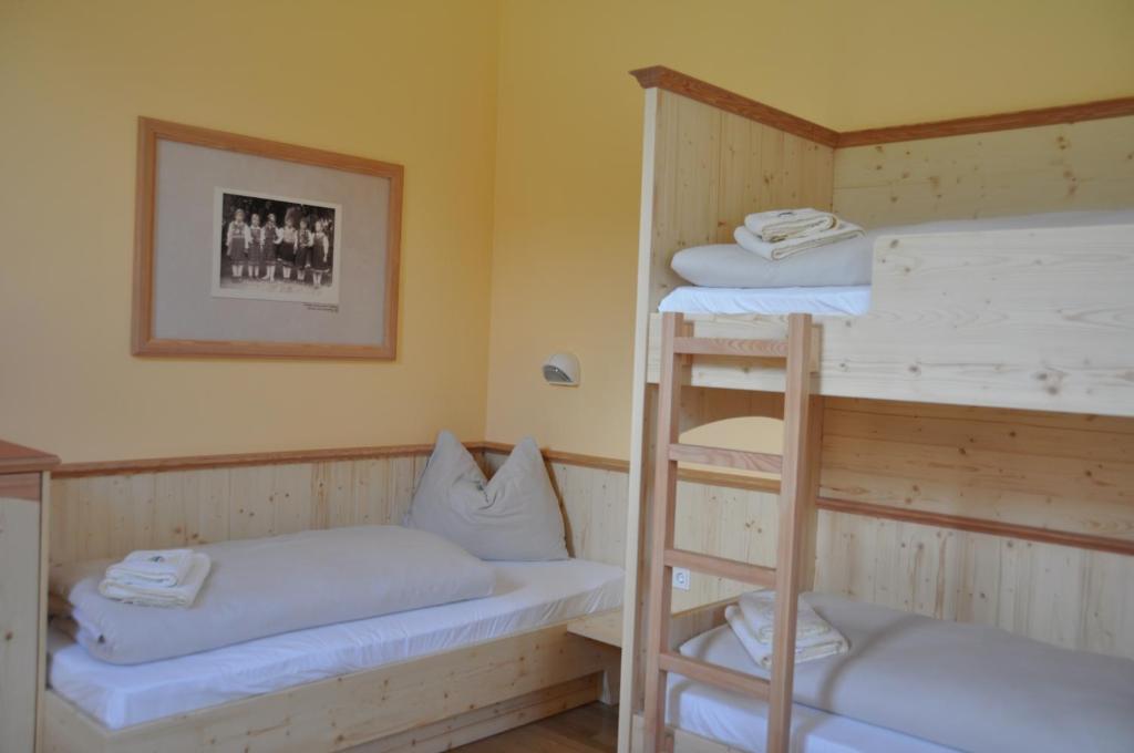Postel nebo postele na pokoji v ubytování JUFA Hotel Gitschtal