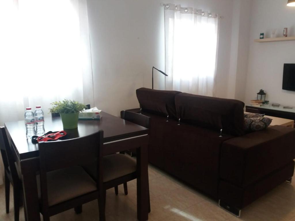 Posedenie v ubytovaní Apartamento Dos Aceras