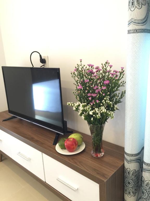 TV a/nebo společenská místnost v ubytování candyinn