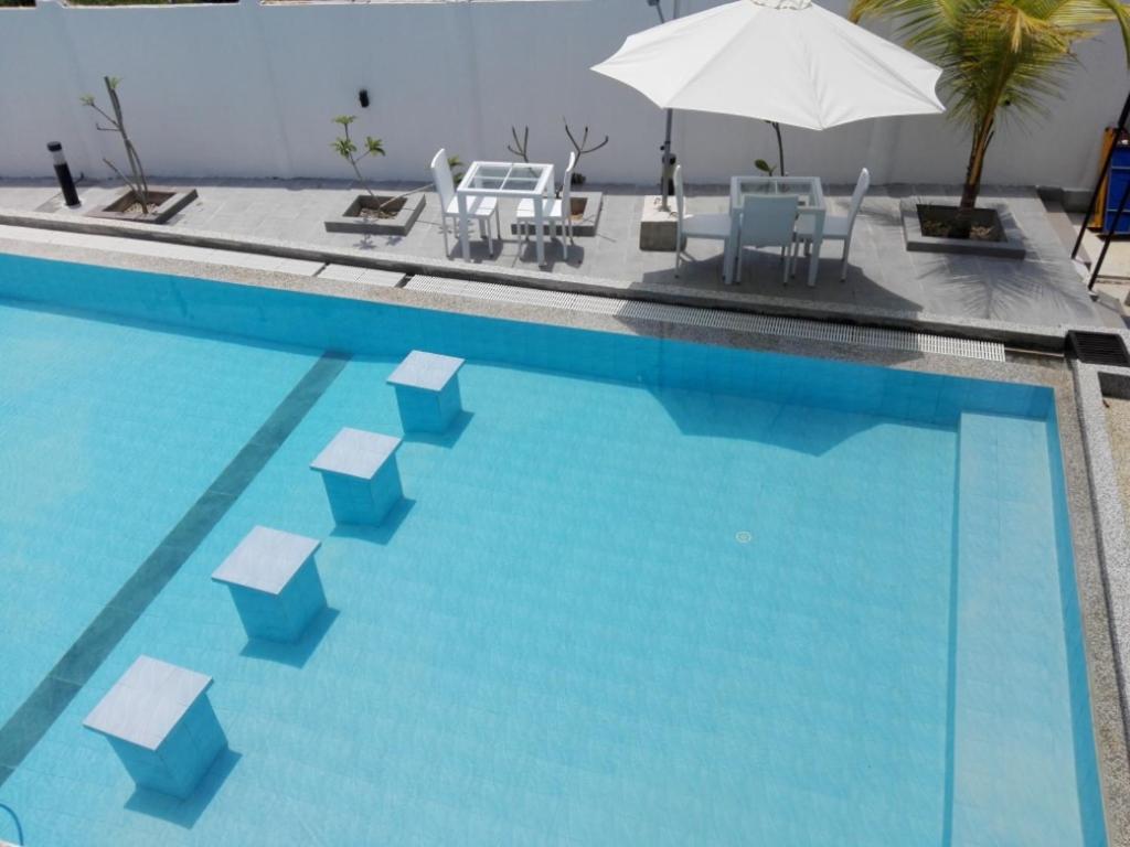 Swimmingpoolen hos eller tæt på The Serai Cottage Boutique Hotel