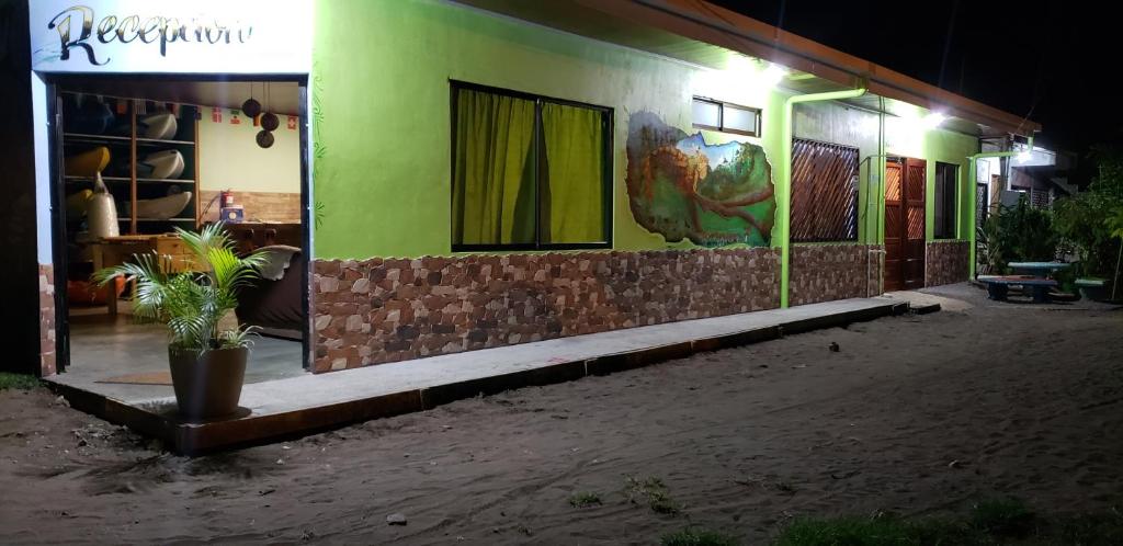 Budova, kde se hostel nachází