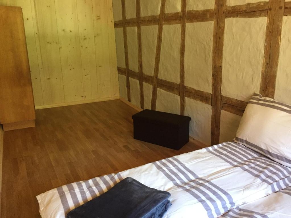 Postel nebo postele na pokoji v ubytování Chez Dodo 2534 Orvin Le Foncet