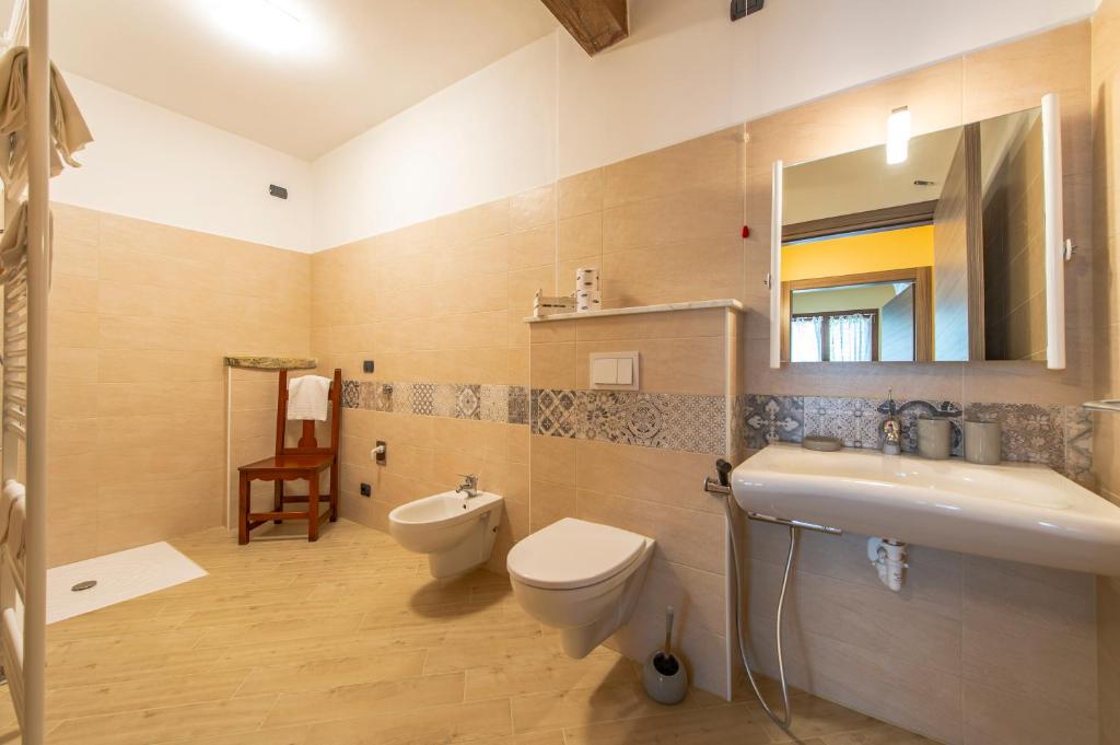 Kúpeľňa v ubytovaní Appartamenti Arco Antico