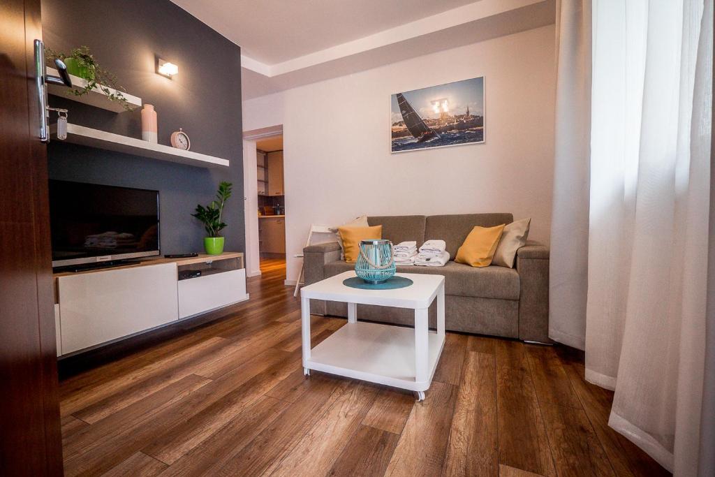 Posedenie v ubytovaní FUDA APARTAMENT DZIECI WRZESIŃSKICH 6/1/1
