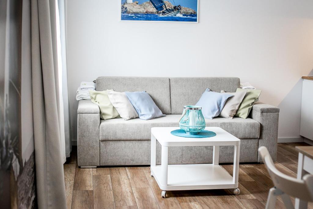 Posedenie v ubytovaní FUDA APARTAMENT DZIECI WRZESIŃSKICH 6/1/1