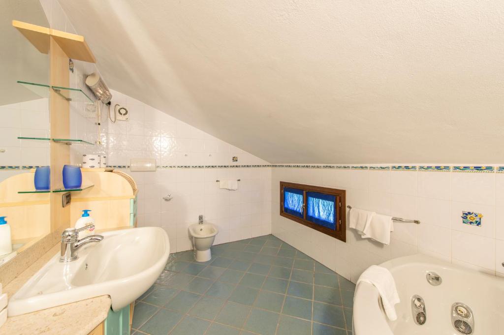 Kúpeľňa v ubytovaní Appartamenti Arco Antico