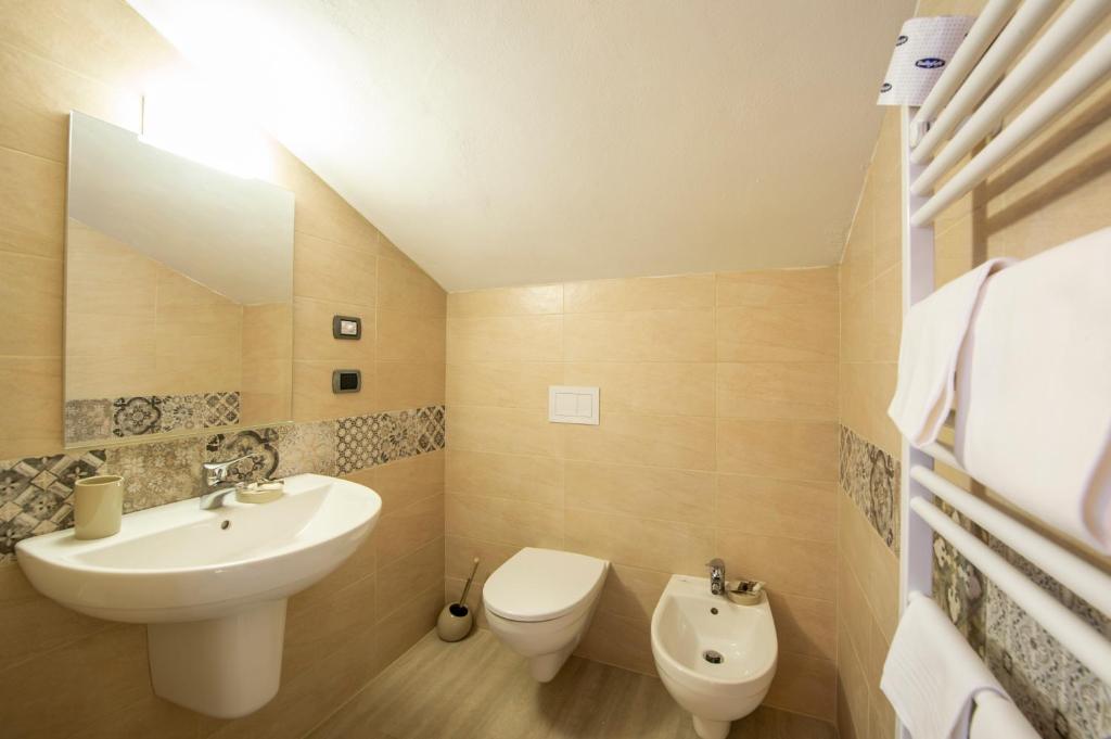Kúpeľňa v ubytovaní Appartamenti Arco Antico