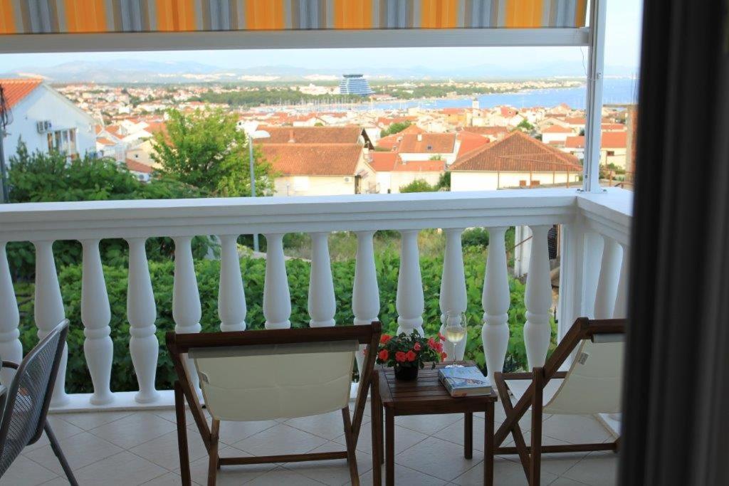 Balkón nebo terasa v ubytování Vila Rojana