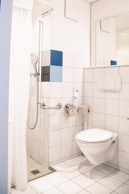 Koupelna v ubytování Seminarhotel Lihn