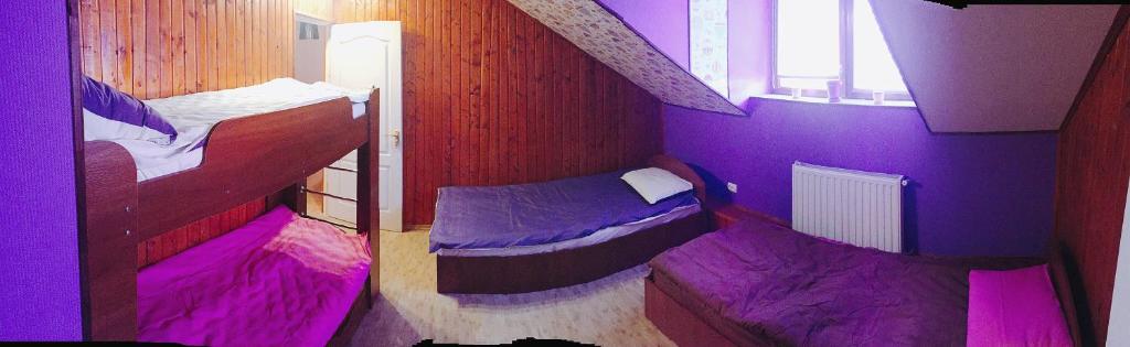 Postel nebo postele na pokoji v ubytování Hostel Vokzal