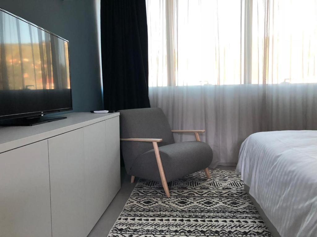Postel nebo postele na pokoji v ubytování Hotel Cubis