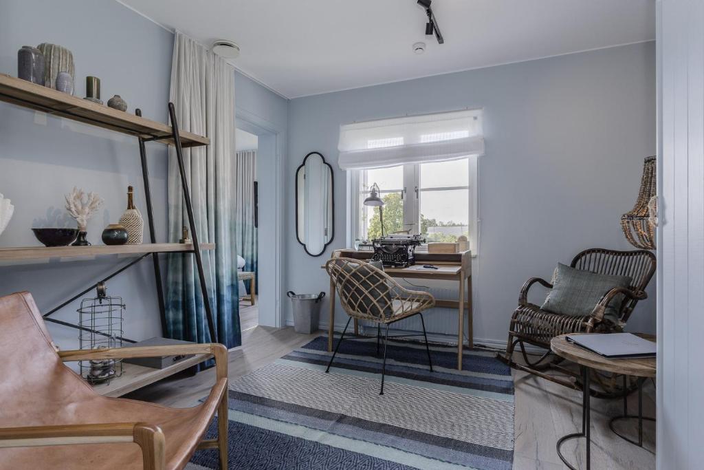 Posezení v ubytování Såstaholm Hotell & Konferens
