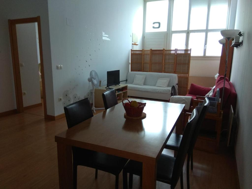 TV a/nebo společenská místnost v ubytování Apartamento Gabierrota