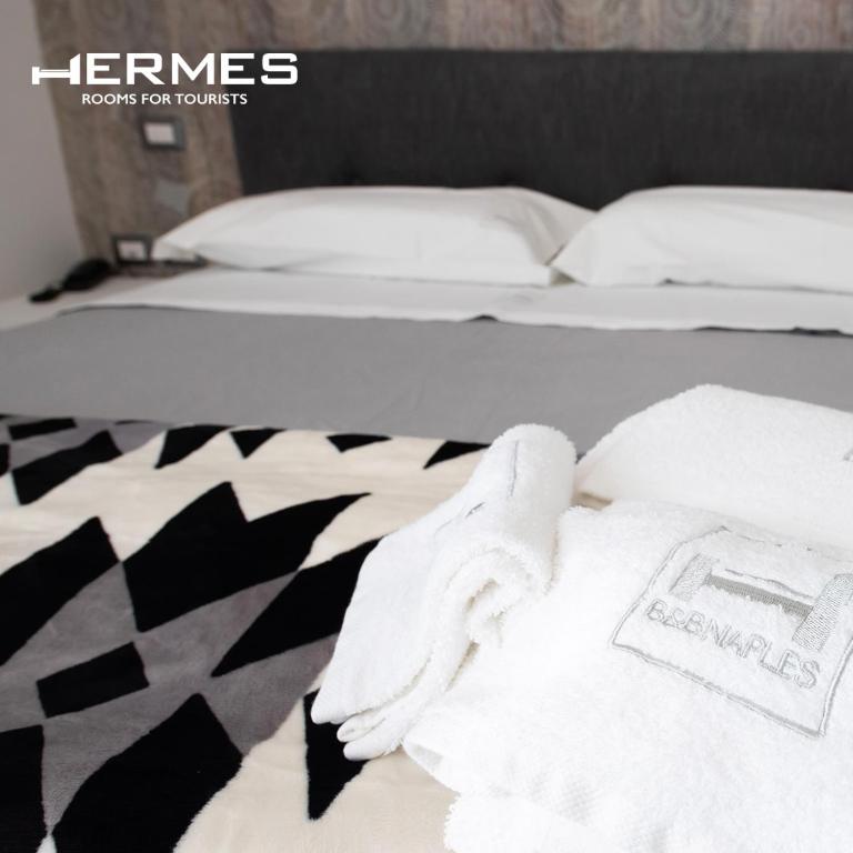 Postel nebo postele na pokoji v ubytování Hermes rooms for tourists