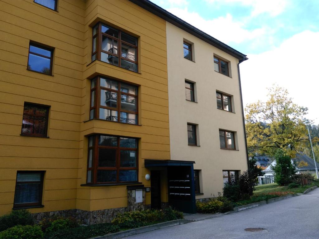 Budova, kde se apartmán nachází