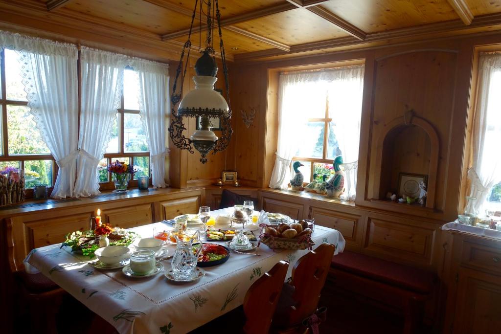 Jídlo v bed and breakfast nebo okolí