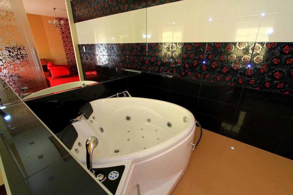 Kúpeľňa v ubytovaní Hotel Rydzewski