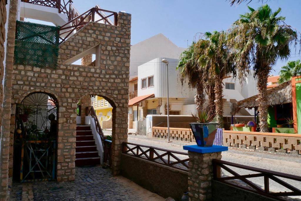 Budova, kde se bed and breakfast nachází