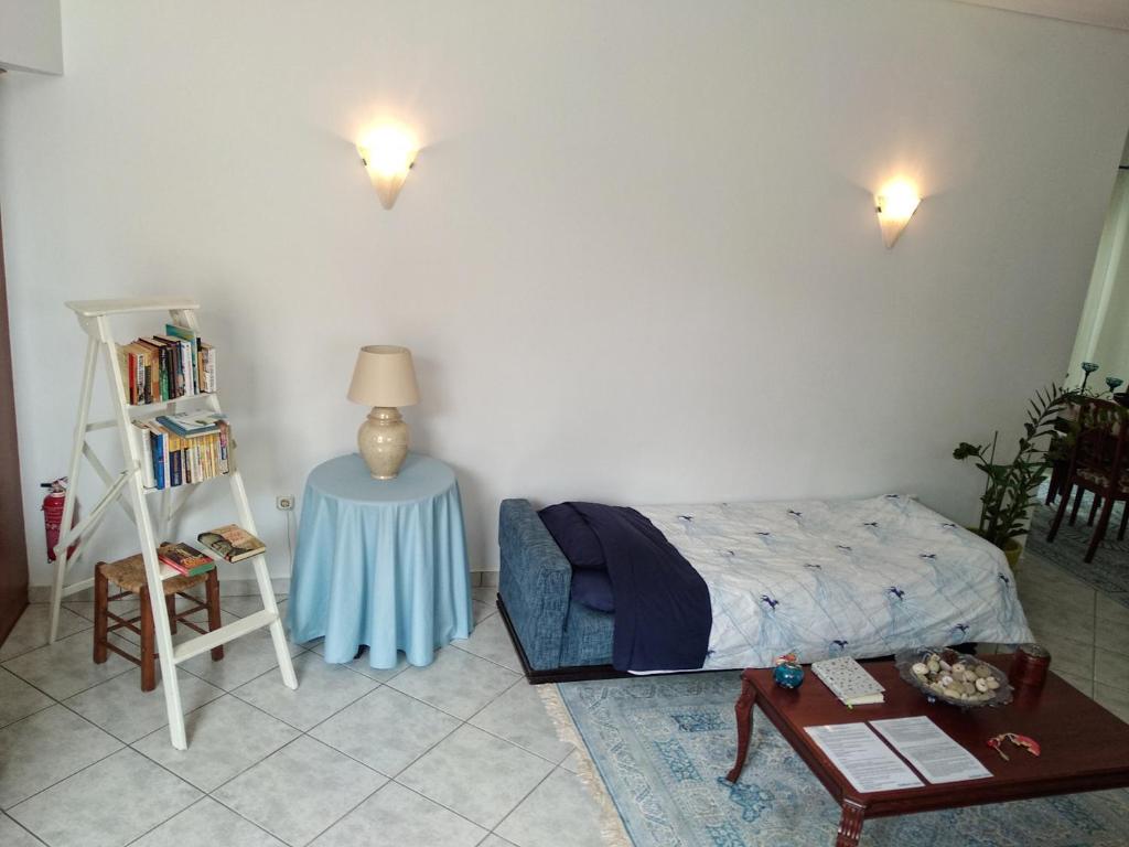 Posteľ alebo postele v izbe v ubytovaní Seafarer's Suite