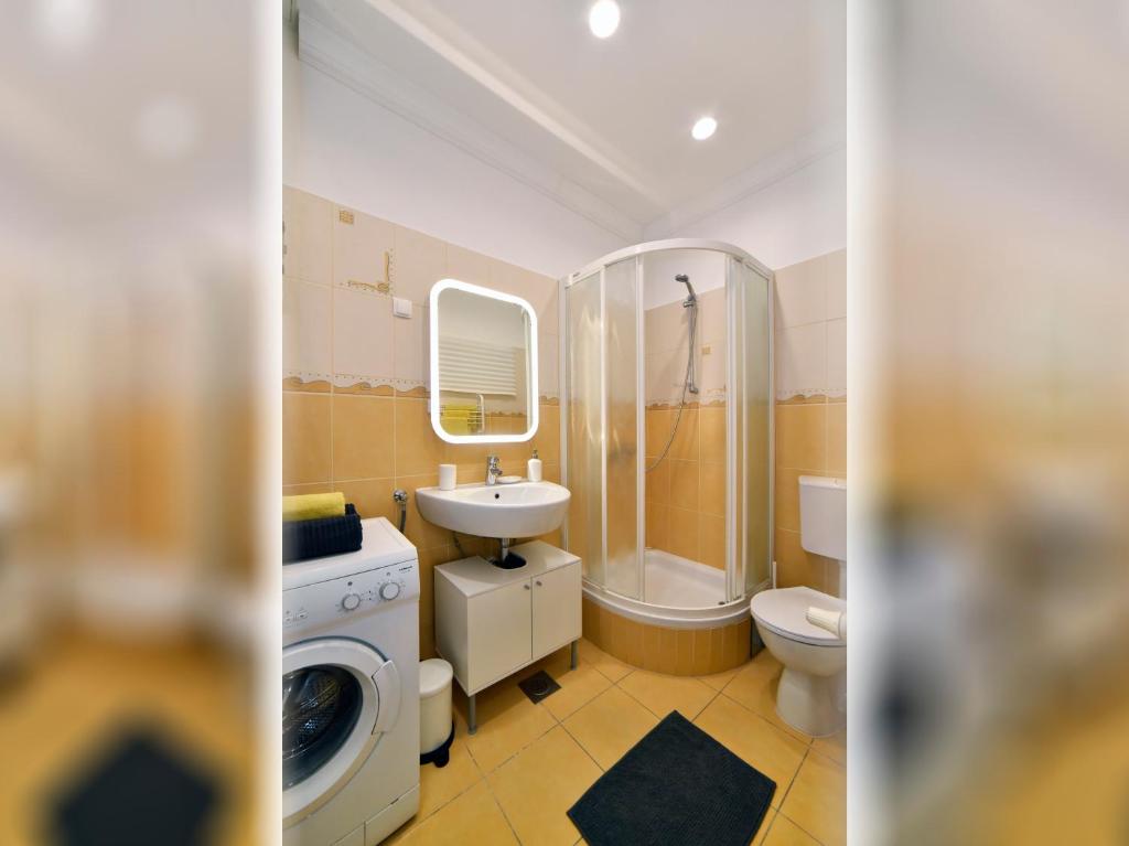 Kúpeľňa v ubytovaní Agape Zagreb Apartments