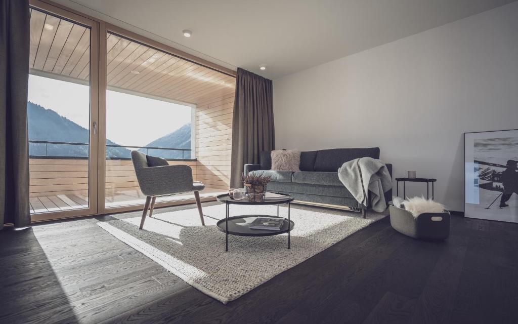 Posezení v ubytování Parsenn Resort