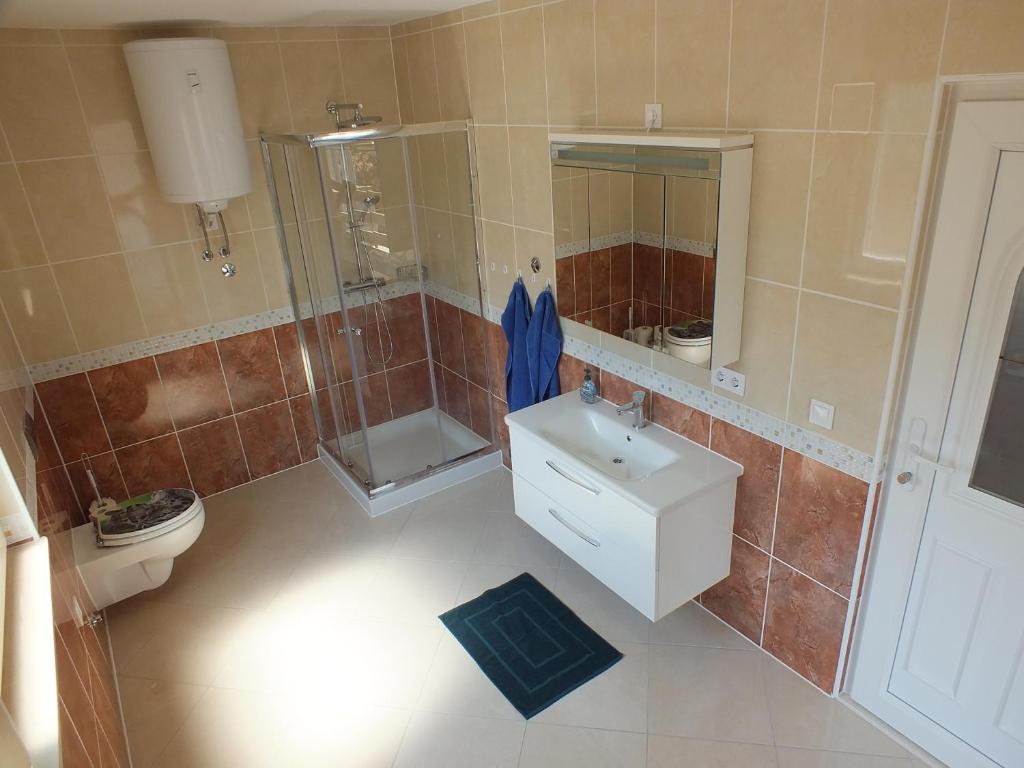 Kopalnica v nastanitvi Apartments Marko Sutivan Insel Brać
