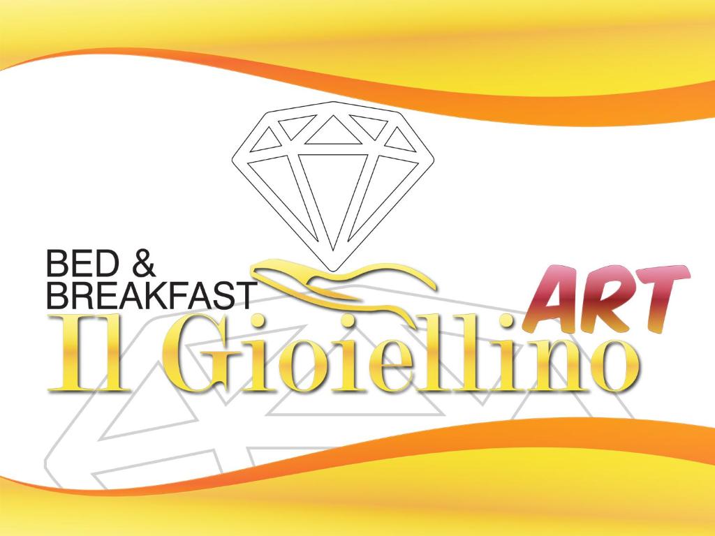 ナポリにあるIl Gioiellino Artのダイヤモンドとともに開催されるフェスティバルのポスターとベッド&ブレックファースト