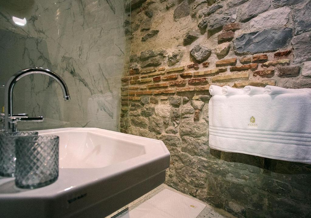 Kúpeľňa v ubytovaní Heritage Hotel Cardo