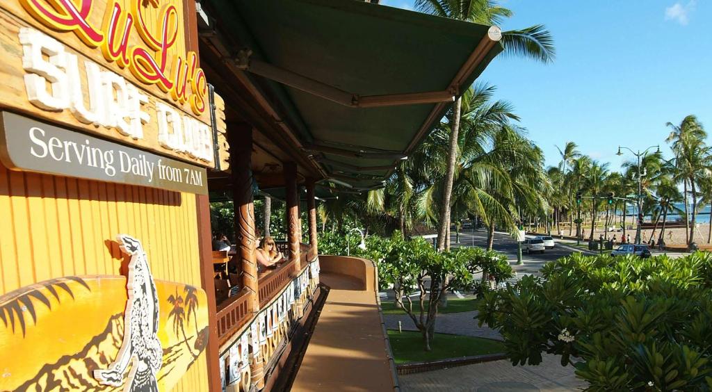 Zahrada ubytování Park Shore Waikiki